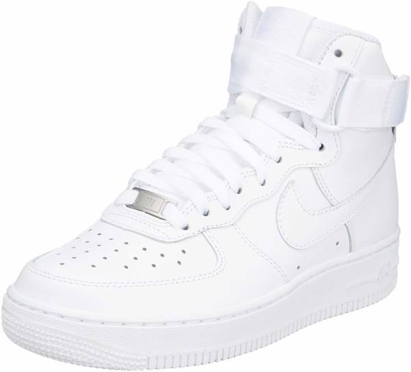 white high top forces