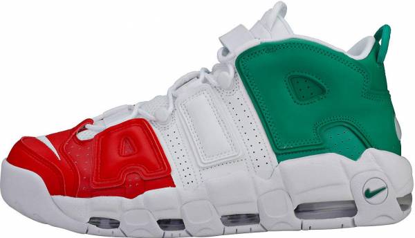 red white and green uptempos
