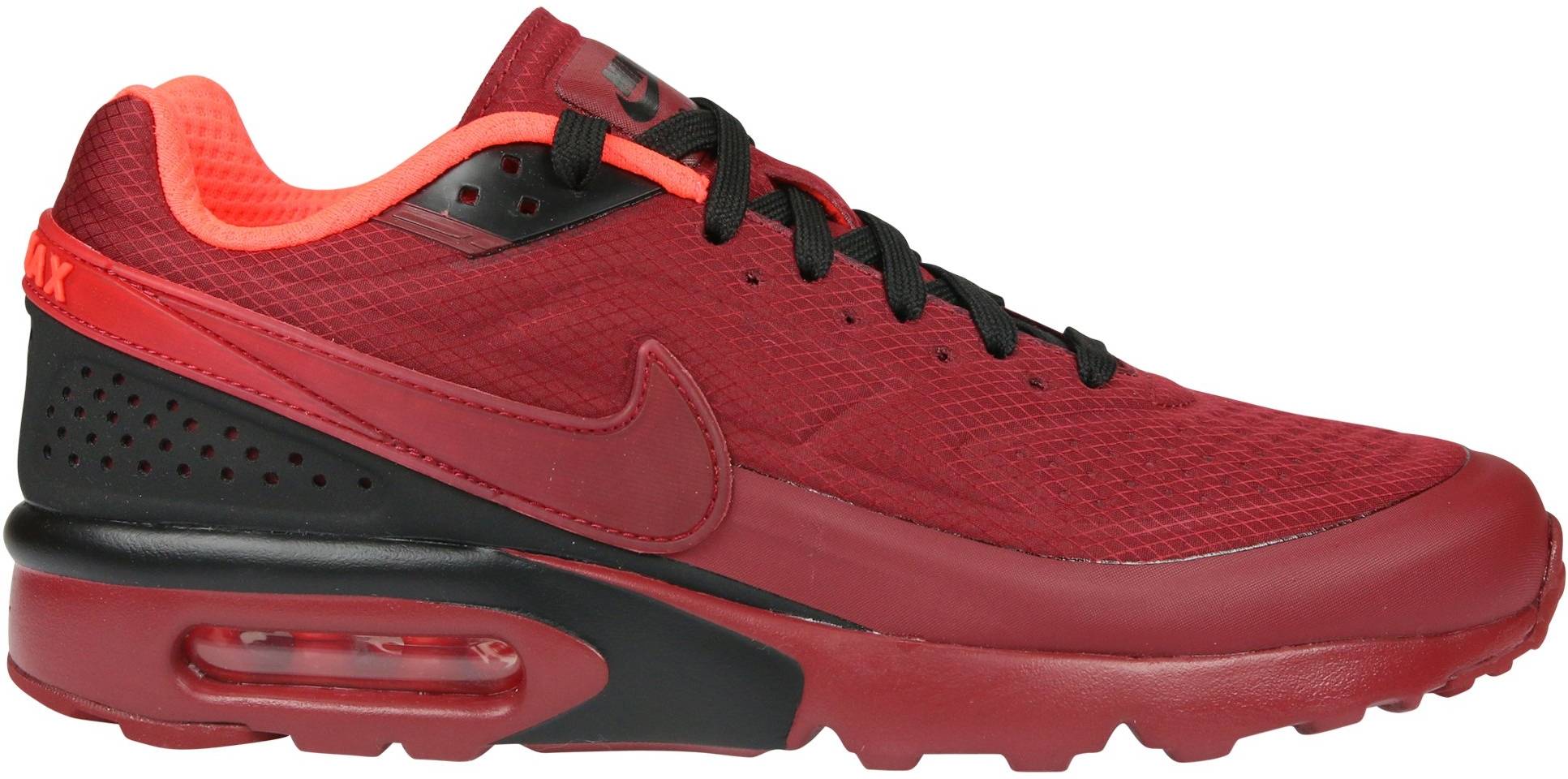 via Defile fluid Nike Air Max BW Ultra SE sneakers in red + grey | RunRepeat
