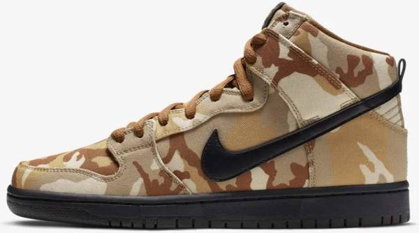nike sb dunk high beige