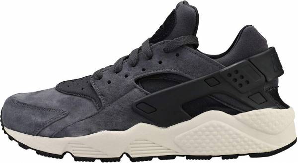 black and grey huaraches