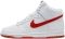 Nike Dunk High - 100 white/white/picante red/picant (DV0828100)