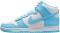 nike dunk high blue chill blue chill white 9706 60