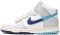 Nike Dunk High - 100 summit white/baltic blue-deep royal blue-light silver (DZ2535100)