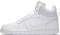 Nike Court Borough Mid - White/White (838938111)