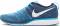 nike men s flyknit trainer squadron blue white blue glow 9 5 m us mens squadron blue white blue glow bcad 60