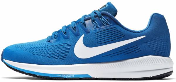 nike structure 21 blue