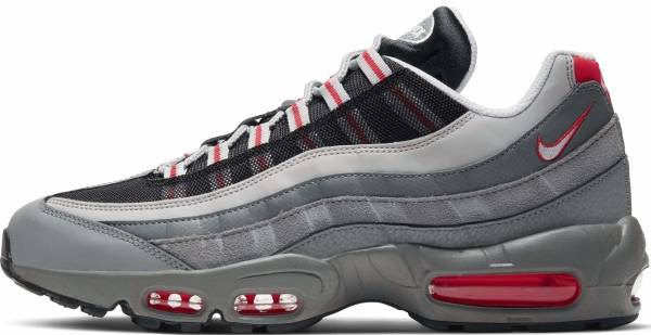 red black and white air max 95