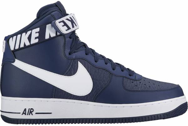 all blue air force ones high top