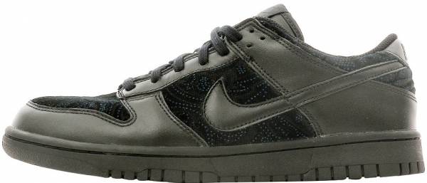 nike dunk low black