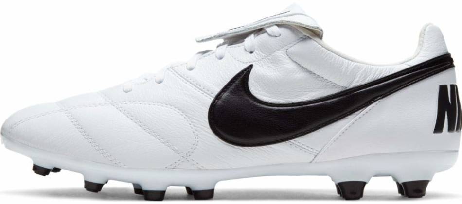 black and white soccer cleats