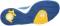 Nike KD Trey 5 V - Blue/White/Yellow (897638400) - slide 4