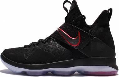 Nike LeBron XIV - Black/Black-University Red (921084004)