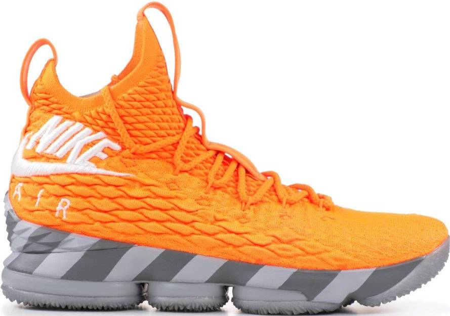mens orange basketball shoes