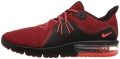 Air Force 1 React Noir Sequent 3 - Black/Total Crimson/University Red (921694066)