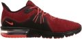 nike men s air max sequent 3 running shoes 8 5 d m us black total crimson university red mens black total crimson university red 6968 2941057 120