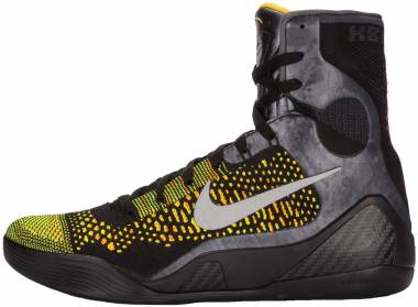 Nike Kobe 9 Elite - black, metallic silver-anthrct