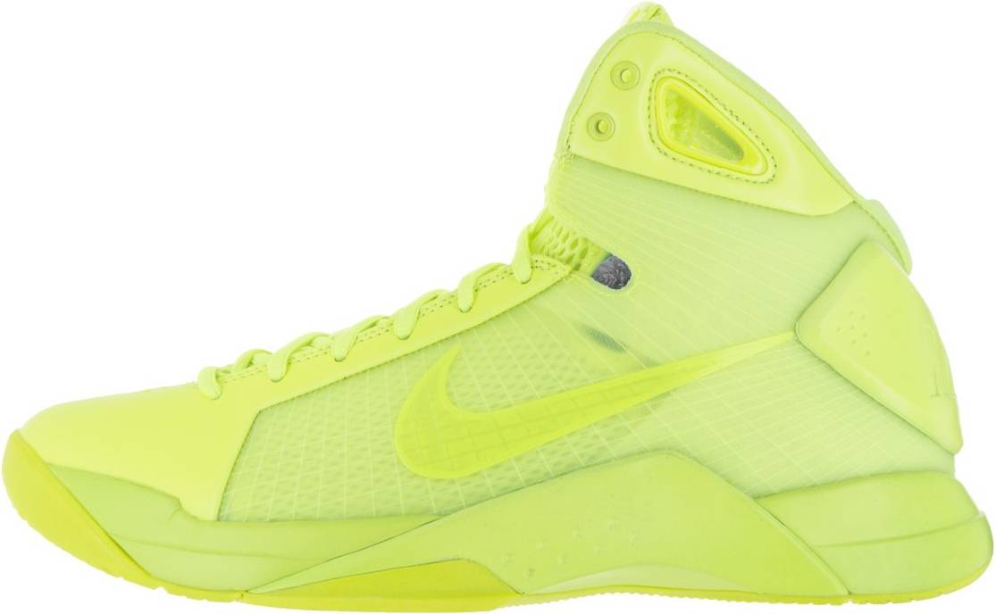 fluorescent green basketball shoes
