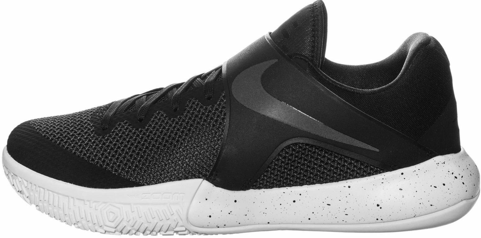 nike zoom shoes black and white