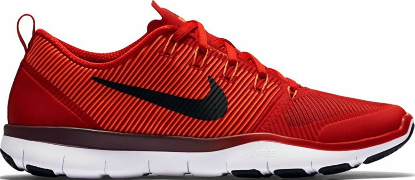 red nike training shoes