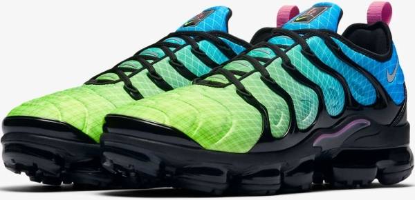 Air VaporMax 2019 GS Pure Platinum Volt Crimson Nike