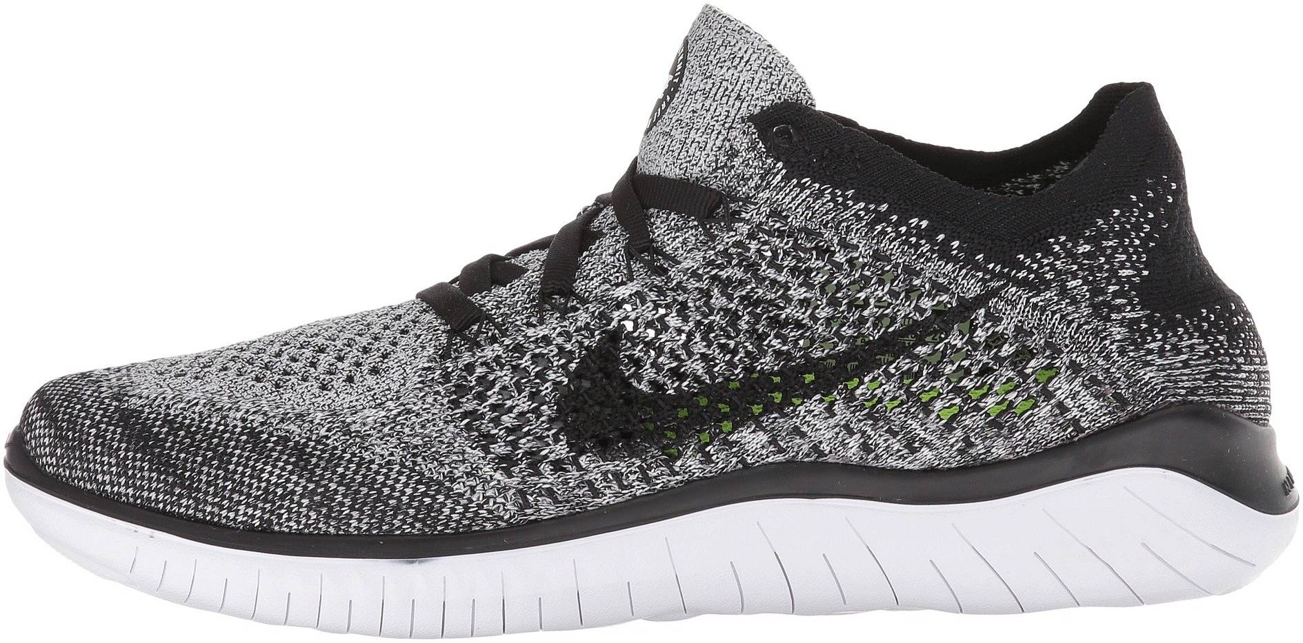 nike free rn flyknit 218 men's running shoes