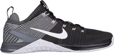 Nike Metcon DSX Flyknit 2 - Black/Dark Grey-Wolf Grey-White (924423010)