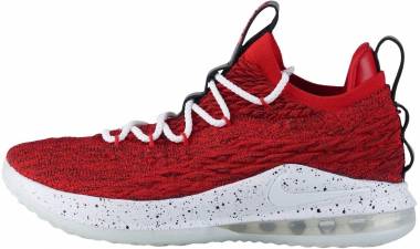 Nike LeBron 15 Low - University Red/White-Black-White (AO1755600)