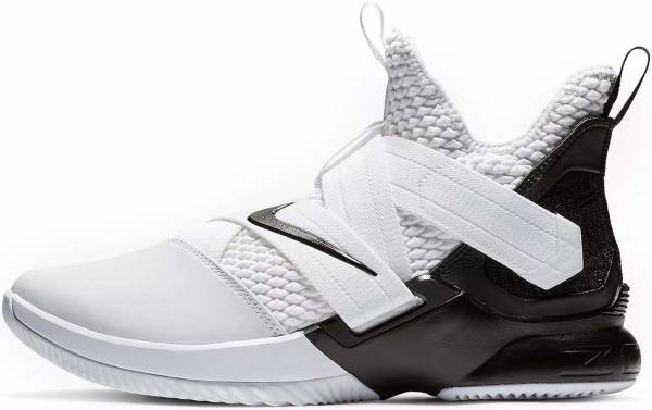 lebron soldier 12 white black