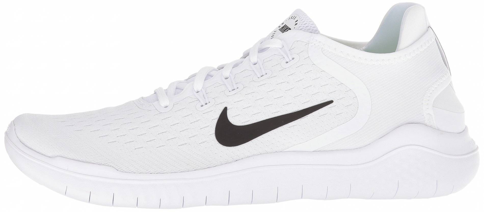 white nike running sneakers