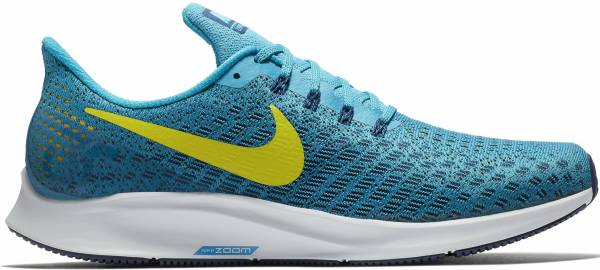 bright blue nike shoes
