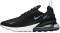 Nike Air Max 270 - Black/Dark Smoke Grey/White/Light Blue Fury (DD7120001)