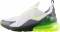 Nike Air Max 270 - Platinum Tint/Volt-Dark Grey-Anthracite (CJ0550001)
