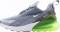 Nike Air Max 270 - Lime Blast/Cool Grey/Obsidean Mist (AH6789404)