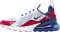 Nike Air Max 270 - White/University Red-Deep Royal (CW5581100)