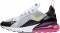Nike Air Max 270 - White/Black-Laser Fuchsia-Volt (AH8050109)
