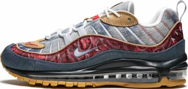 nike air max 98 lt armory blue university red 9 5 mens lt armory blue university red 9ee9 380
