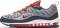 Nike Air Max 98 - Wolf Grey/Dark Grey-Total Crimson (640744006)