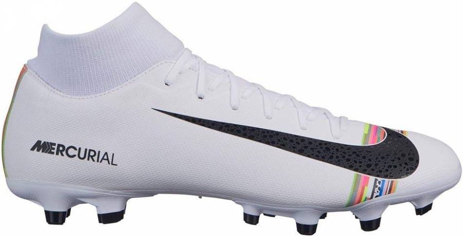 white nike soccer cleats superfly