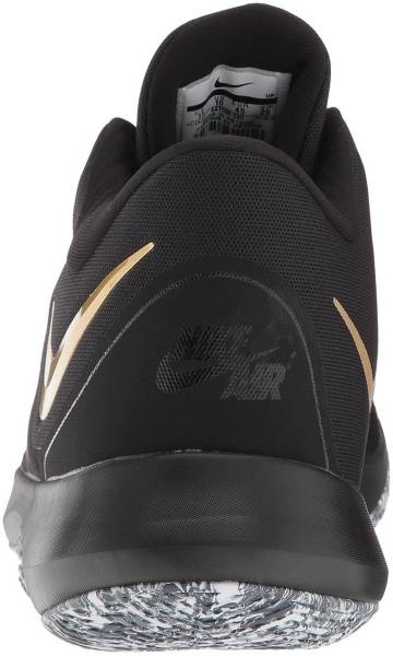 nike air precision 2 black and gold