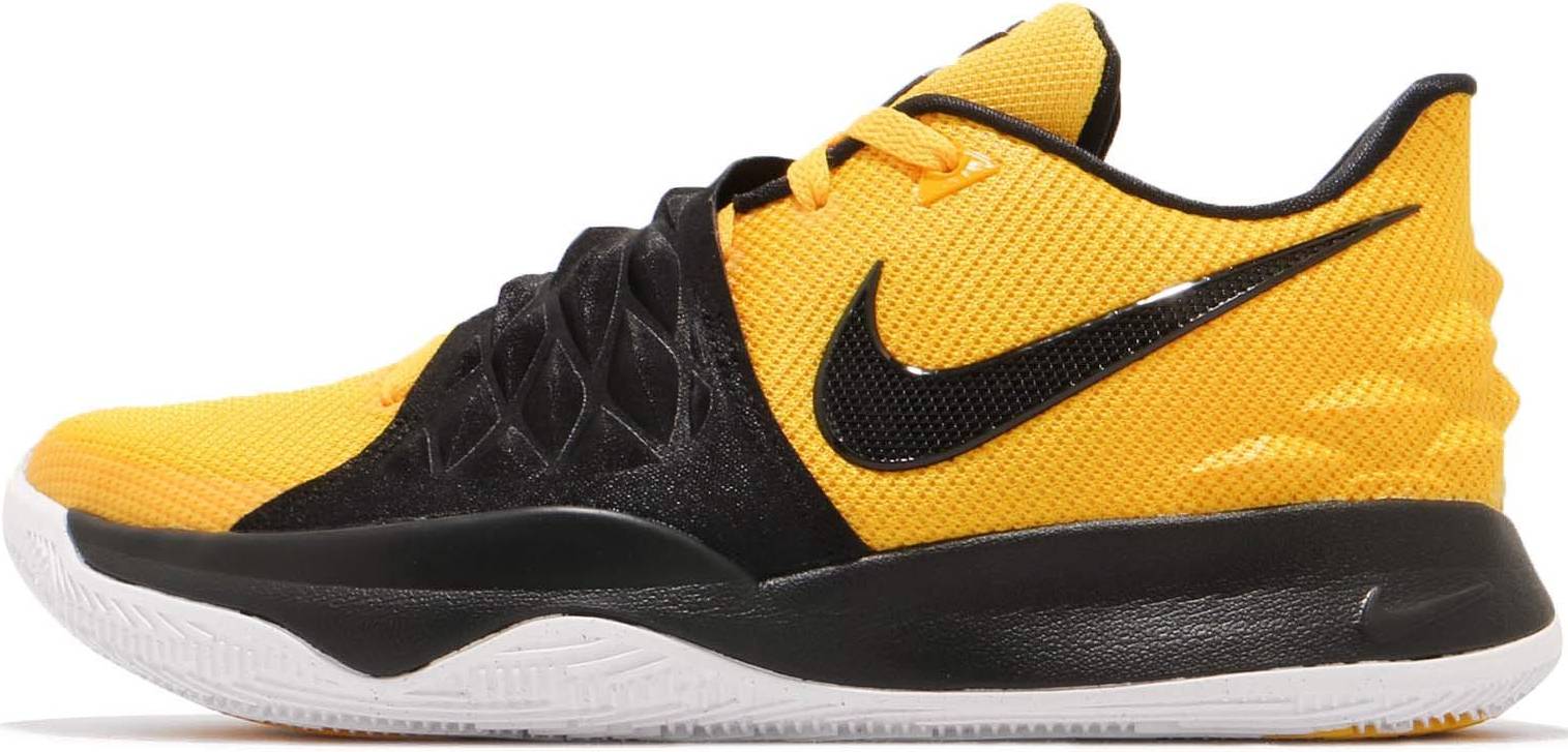 black and yellow basketball shoes