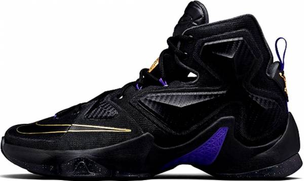 lebron 13 purple and gold