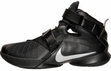 Nike LeBron Soldier 9 - Black/Metallic Silver (749417001)