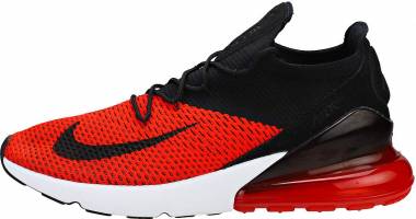 Nike Air Max 270 Flyknit - Chile Red/Challenge Red-White-Black (AO1023601)