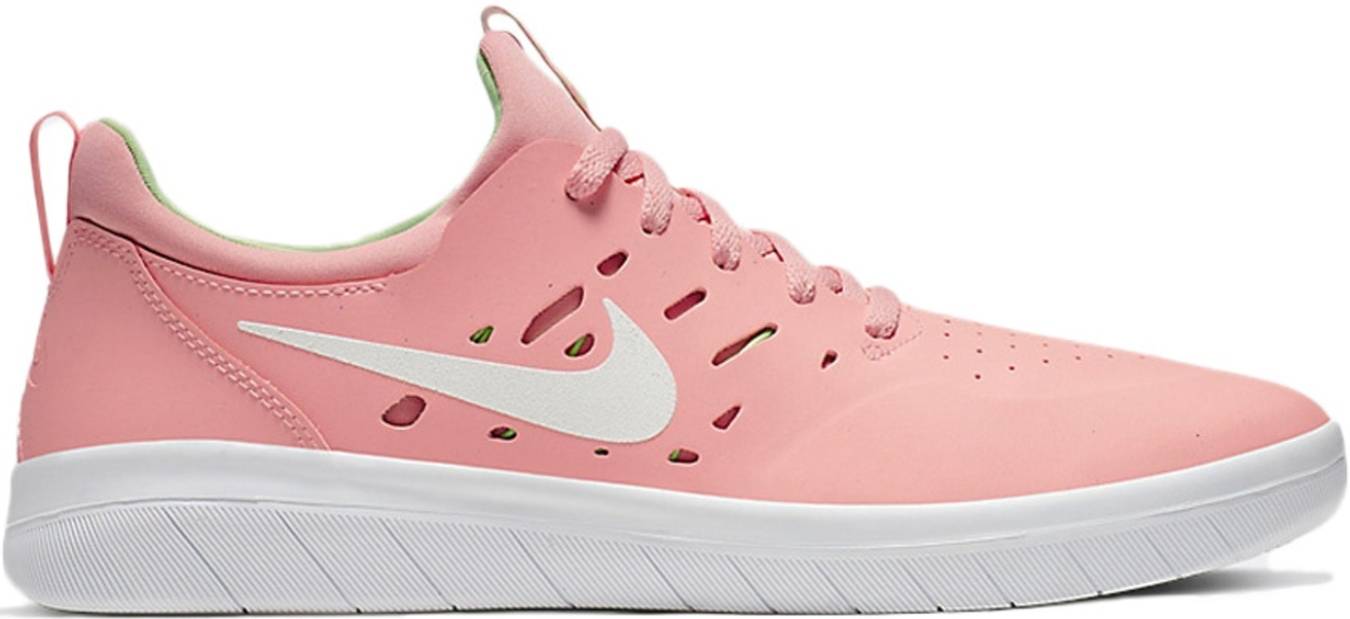 white and pink nikes womens