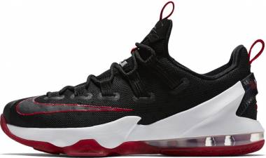 Nike LeBron 13 Low - Black/ Red/ White (831925061)
