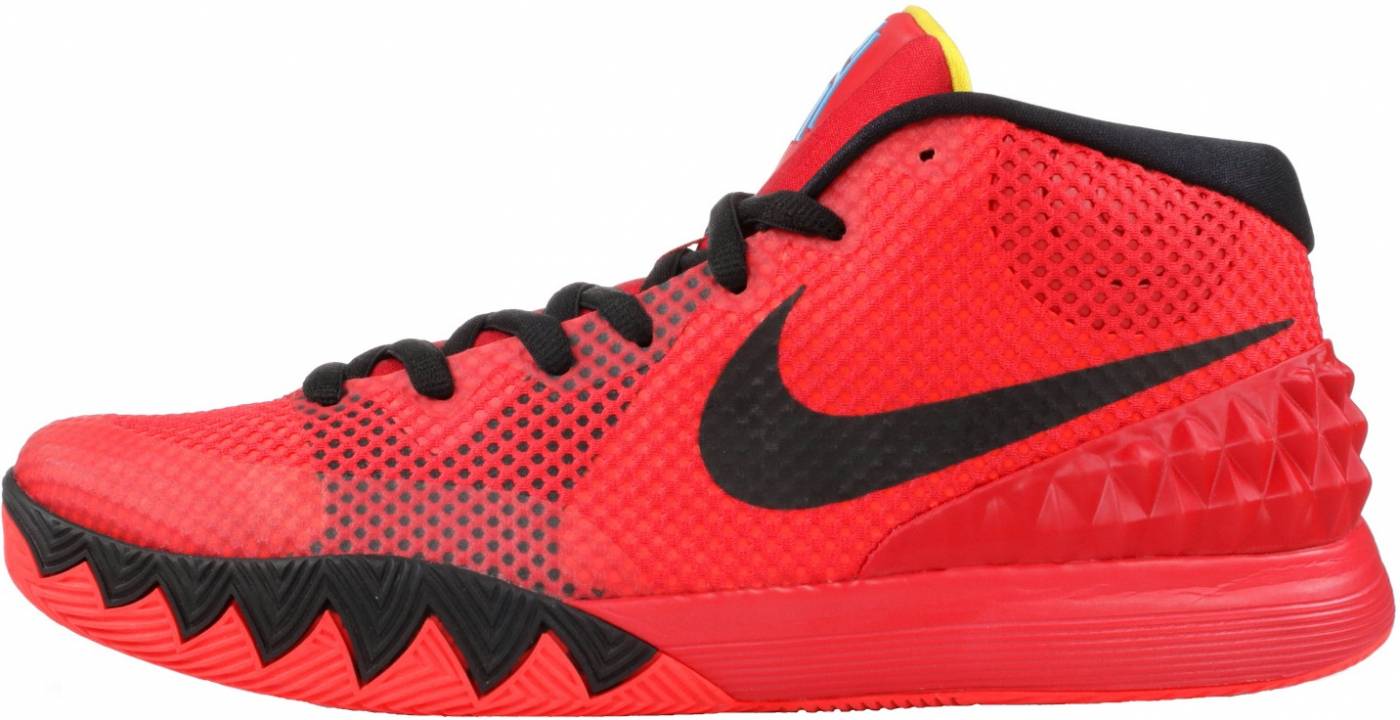 kyrie 1 white and red