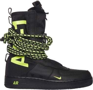 Nike SF Air Force 1 High - Black/Black-Volt (AA1128003)