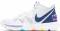 Nike Kyrie 5 - White/Deep Royal Blue-Glacier Blue (AO2918101) Nike Kyrie 5 - White/Deep Royal Blue-Glacier Blue (AO2918101)