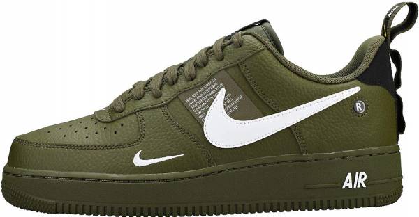 air force 1 green black and white